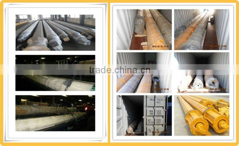 Driven pile construction hydraulic rotary borehole drilling rig friction kelly bar