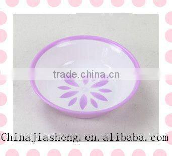 good quality roundess plastic bowl for children