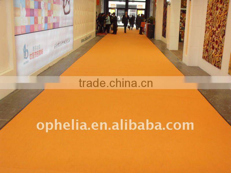 100% polyester Needle Punched Nonwoven Exhibition Carpet