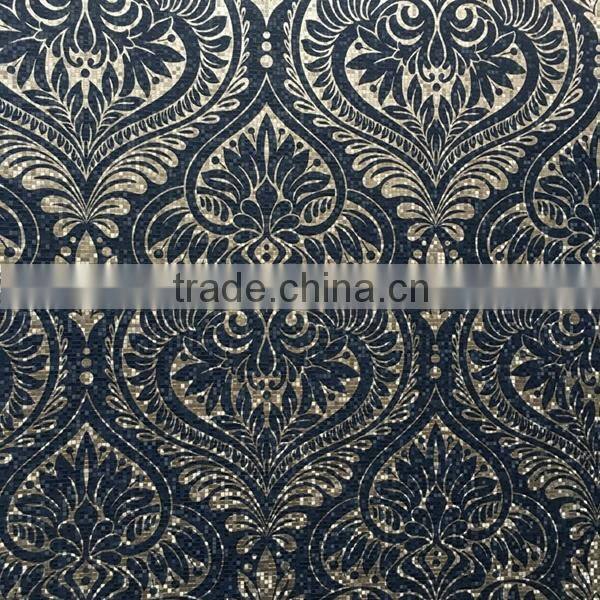 3D Beautiful design Italy classic deep embossed wallpaper good quality