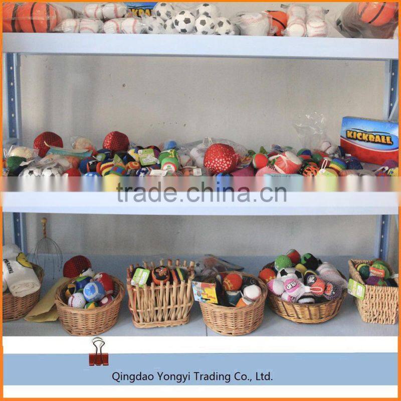 4/6 Panels PVC Leather Hacky Sack/Soft Toy Footbag