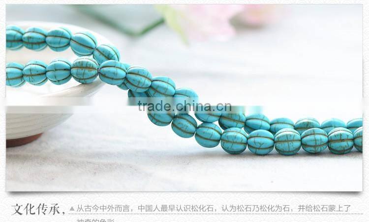 10mm unique special large size spacer beads turquoise wedding decorations