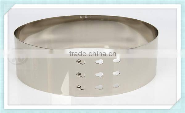 fashion Golden metal mirror belt for sexy lady