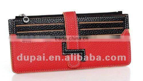 Fashion women contrast color wallets