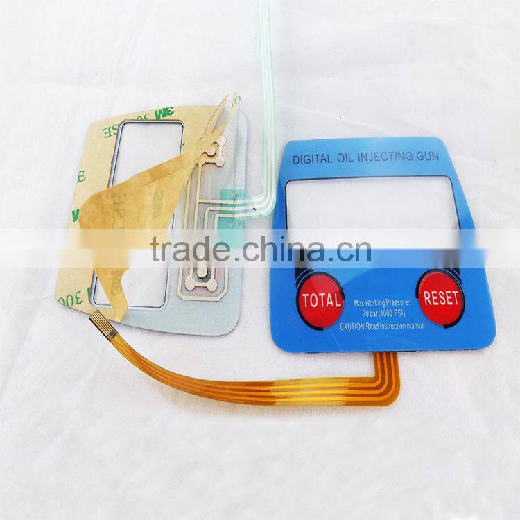 Printed Tactile Membrane Switch Keypad With Flexible Circuit