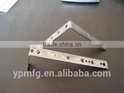 furniture hardware fittings custom service, stamping and bending machining metal connecting brackets for wood