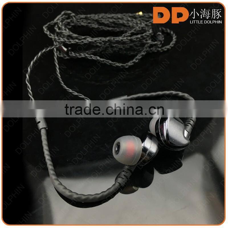 new products 2016 stereo earbuds in ear ear hook OEM earphone for used mobile phones