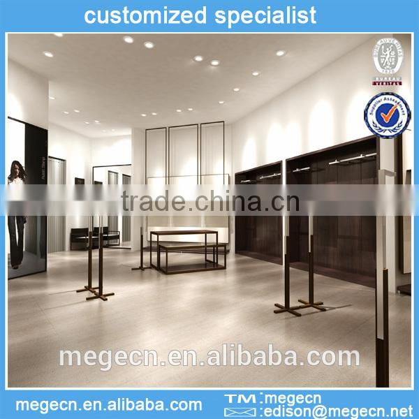 store wood clothes display fixtures