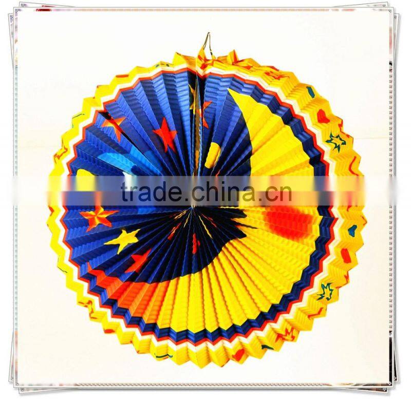 V shape paper lanterns