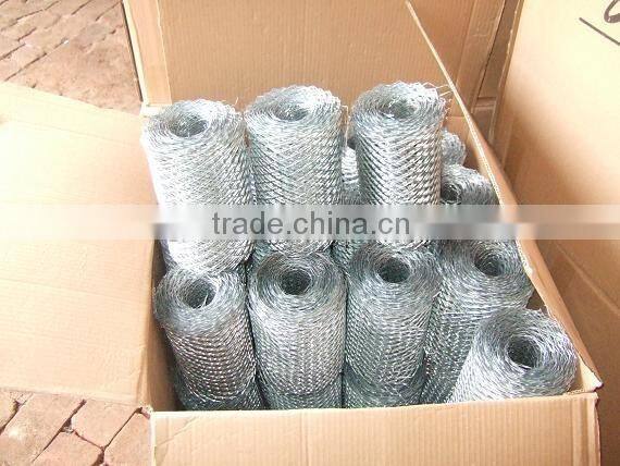 Expanded brick wire Mesh coil for constructions