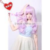 Best selling sweet pink curly wig