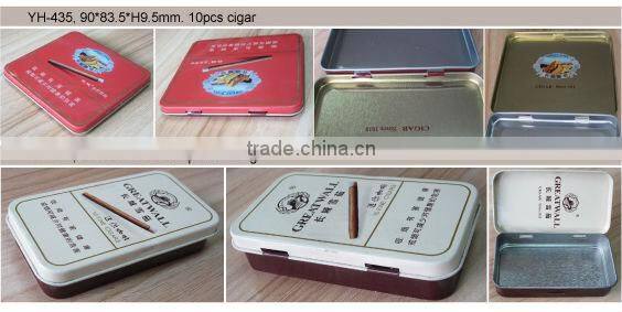 custom printed case cigarette pack tin box