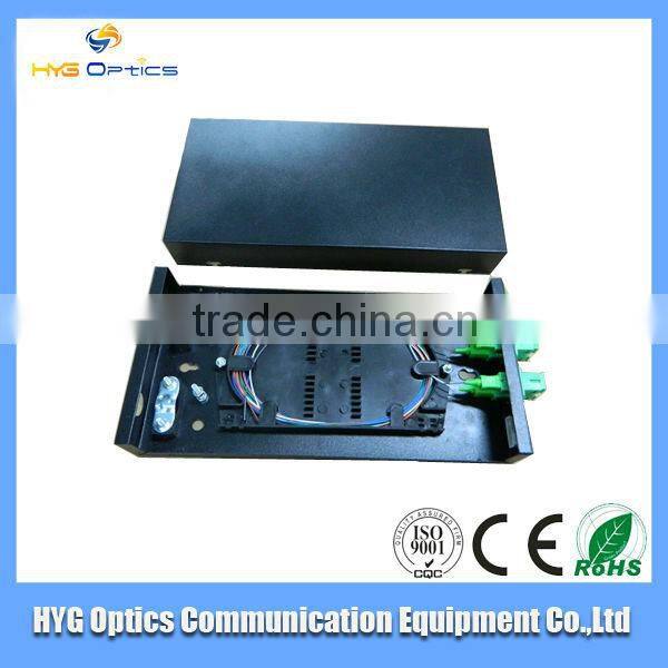 Supply the fiber optic 6 core terminal box ,8 port terminal box with sc adapter