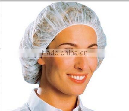 blue nonwoven disposable surgical caps