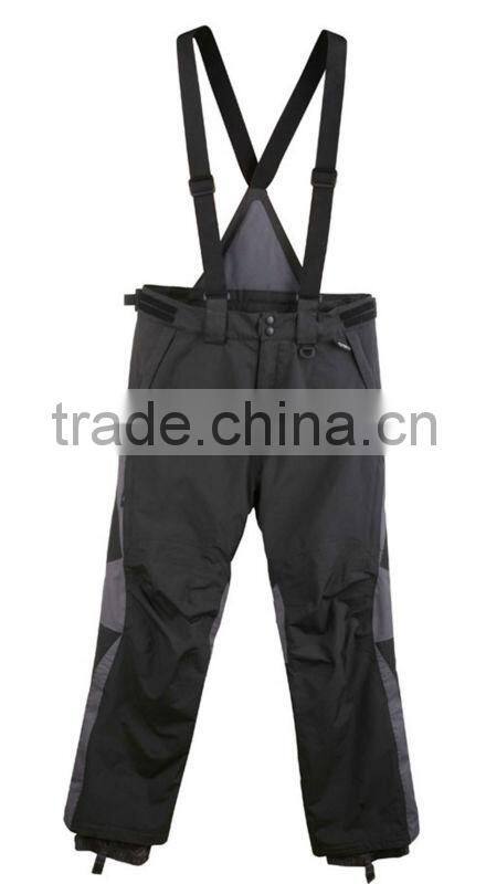 men's new product black ski pants
