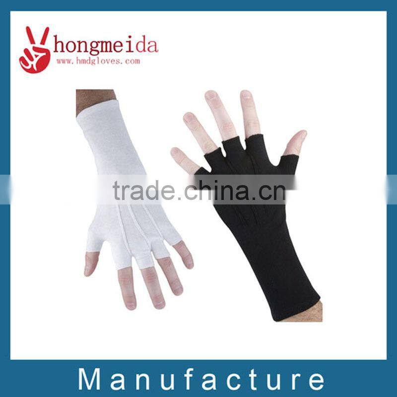 Men Formal Wear White Cotton Gloves Marching Band Gloves