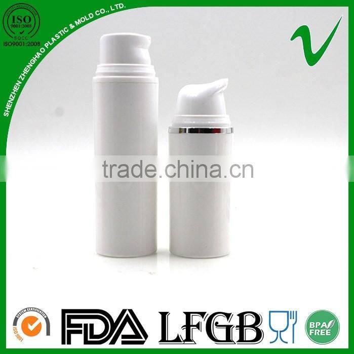 Hot sale cylinder pump 50ml plastic bottle for cosmetic