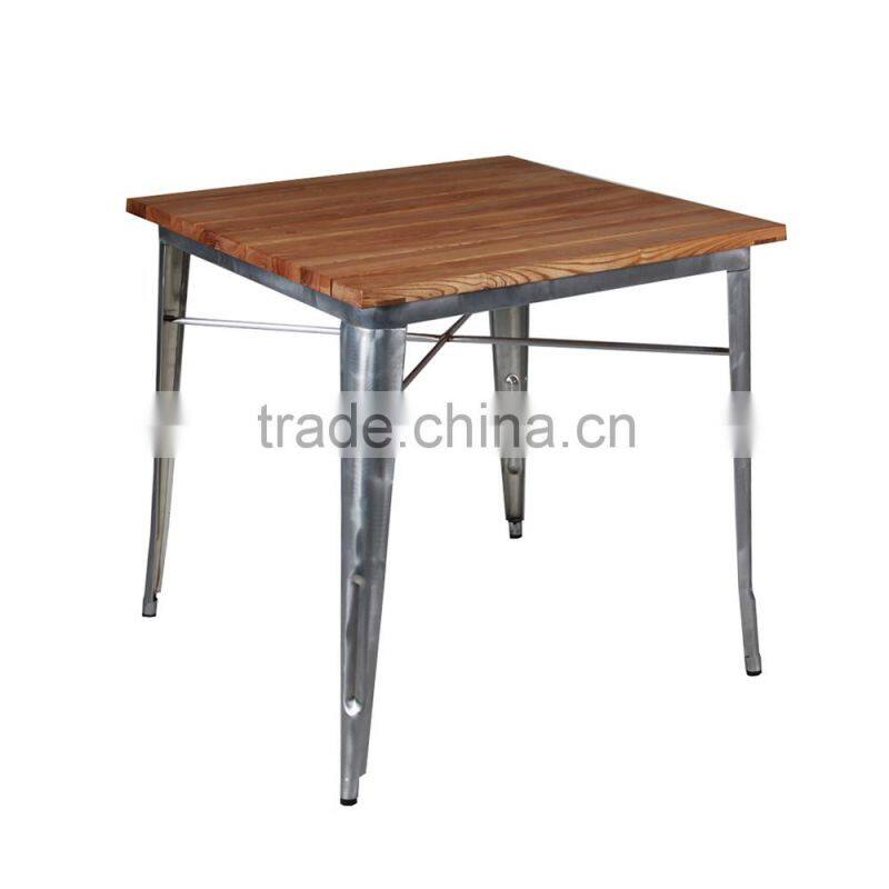 High quality modern coffee table with wooden top