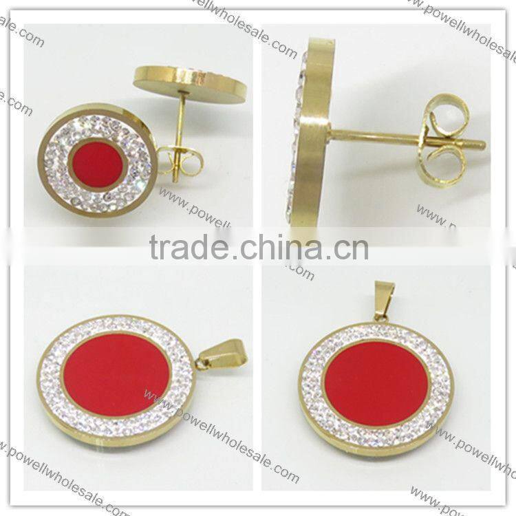 Fashion Wholesale Latest saudi arabian jewelry set