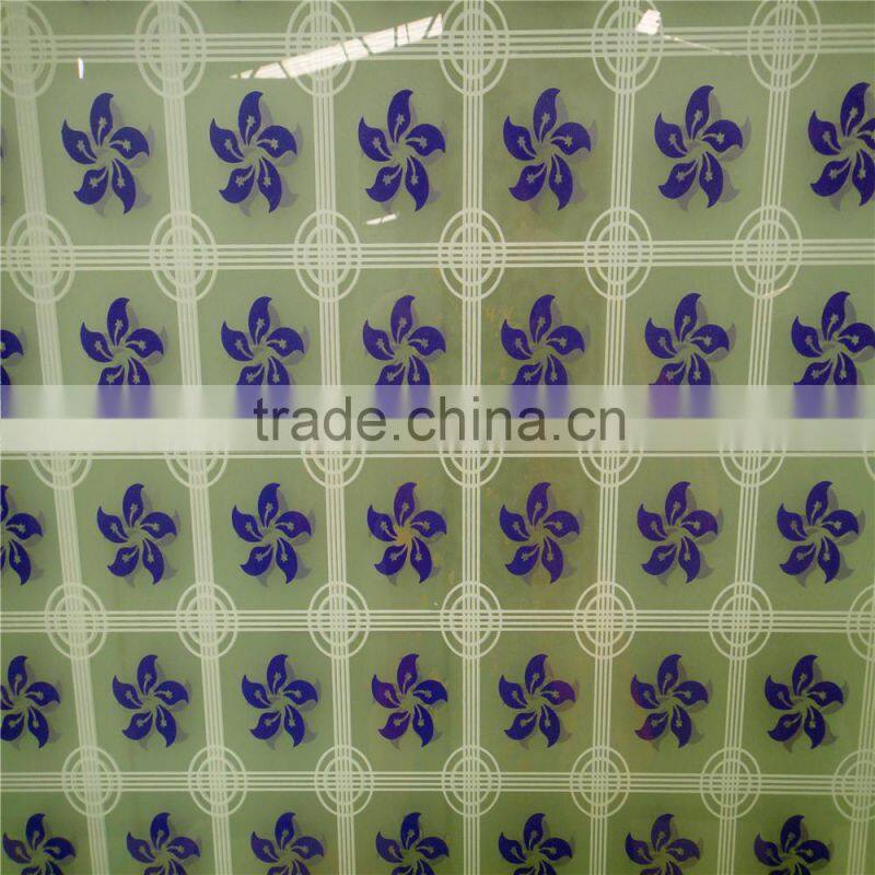 4mm 5mm door window silkscreen printing glass