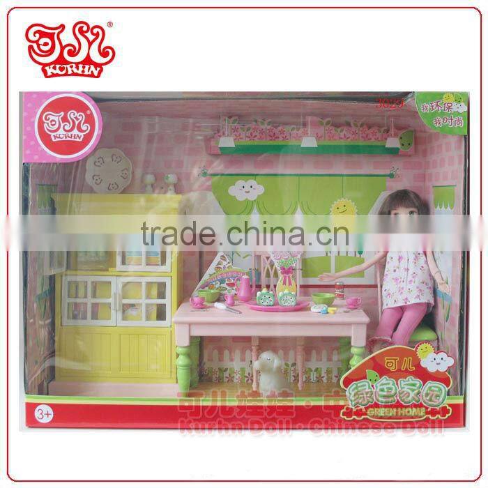 Fashion plastic doll accessories doll clothes