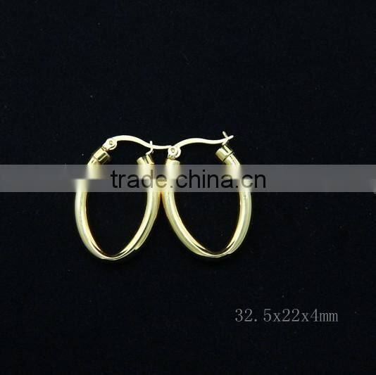 oval earrings for female hot selling
