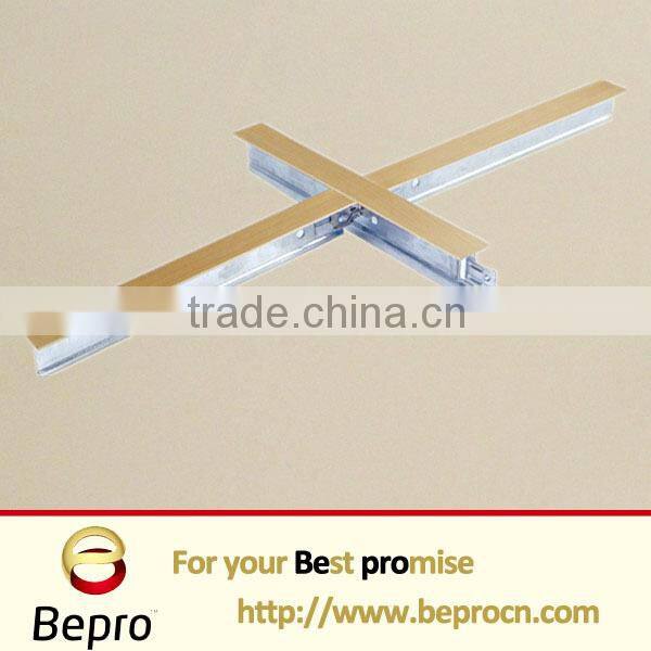 Galvanized ceiling t bar for PVC ceiling panel /cold rolled galvanized steel ceiling t bar
