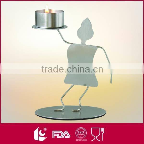 Circle of friends candle holder for restaurant decoration