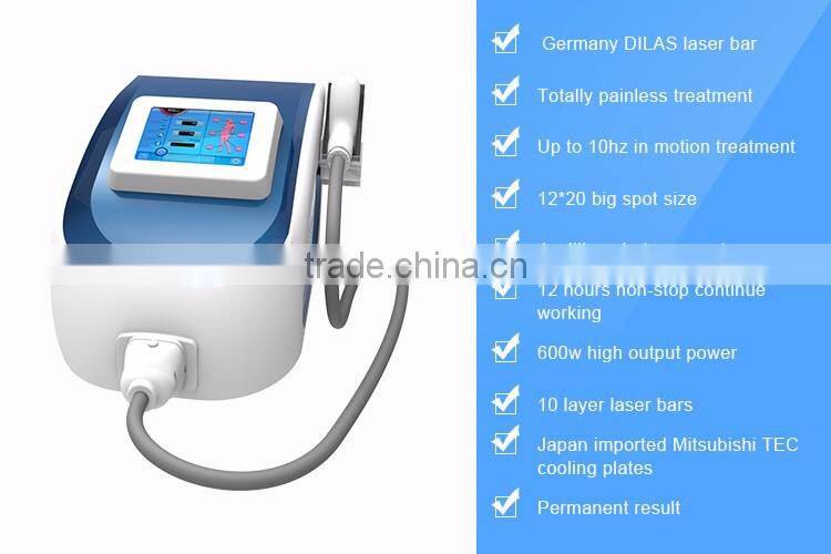 Newest 808nm diode laser hair removal machine/810nm portable laser