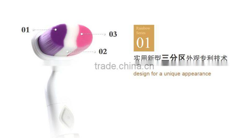 Deep Clean Battery Operated Facial Cleanser Face Skin Care Brush Massager Scrubber