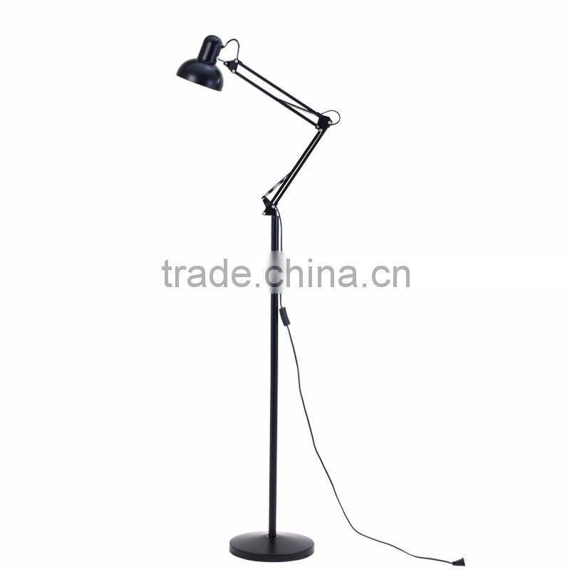 Telescopic desk lamp retractable LED metal reading lamp with 2700K