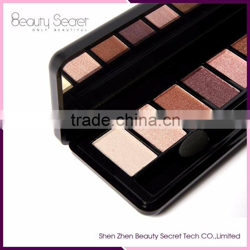 10 color manly cosmetics eyeshadow pan packaging wholesale at a big discount with best quality