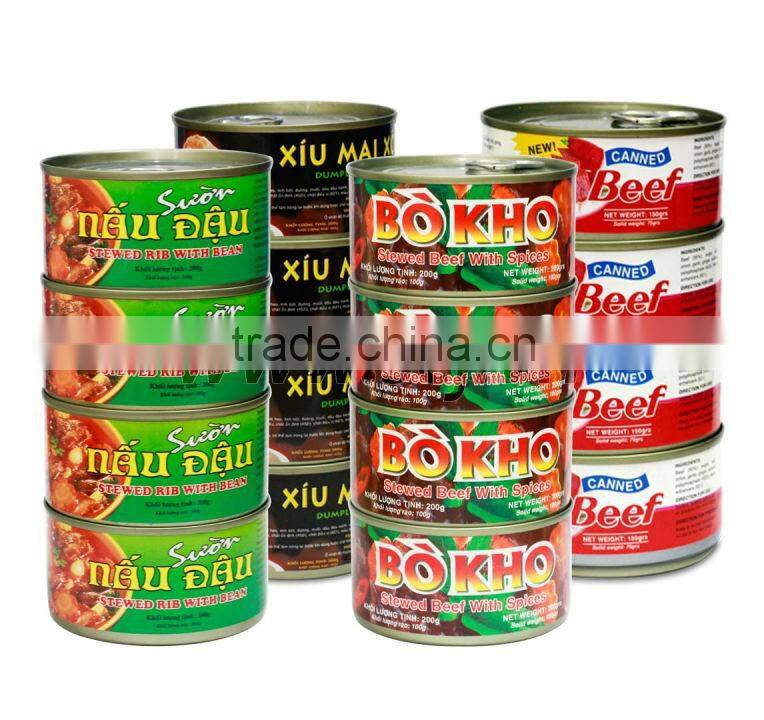 Vietnam Pork Luncheon Meat Canned Food 170g FMCG products