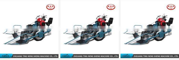 THE TNS-GK-140-3 WHEELS MINI GRAIN REAPER BINDER