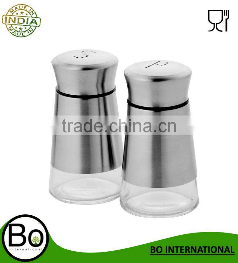 Stainless steel Stylish Salt & Pepper Shaker