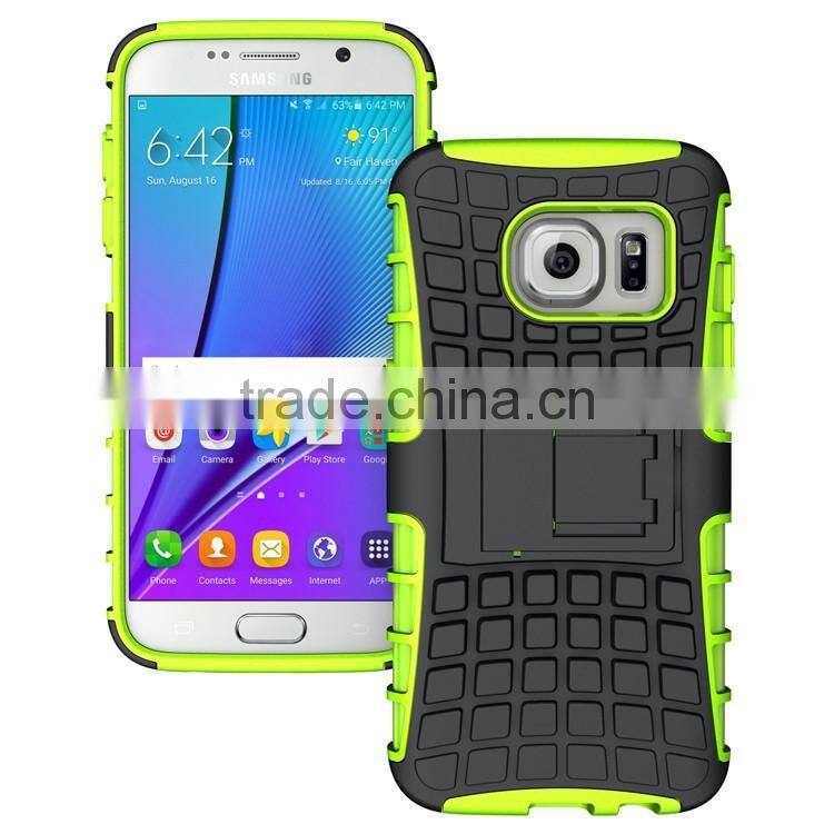 For Samsung GALAXY S7 EDGE G9350 G935F Armor CASE Heavy Duty Hybrid Rugged TPU Impact Kickstand ShockProof Tyre CASE