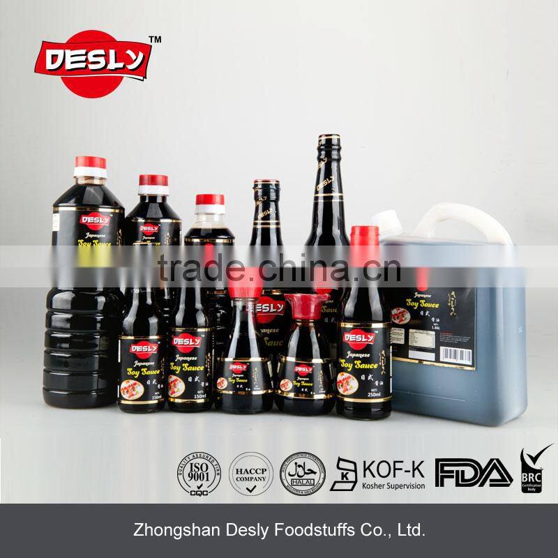 Chinese japanese soy sauce with best price 640ml