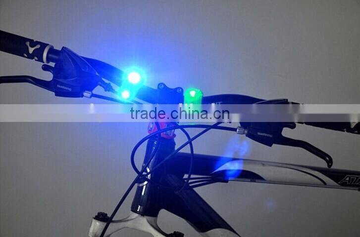 Hot sale bicycle warning silicone led bike light