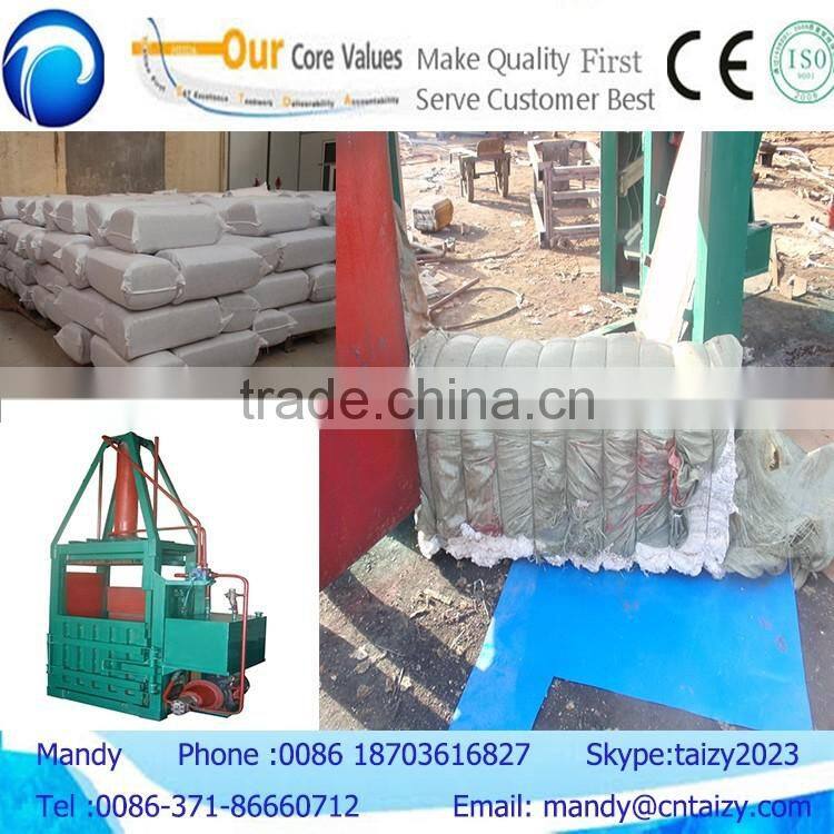 Hydraulic model carton/used paper/scrap iro compress baler machine with high quality
