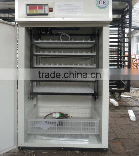HHD 2016 CE Approved Transparent Door Best Selling Poultry Automatic Chicken Incubator for 440 eggs