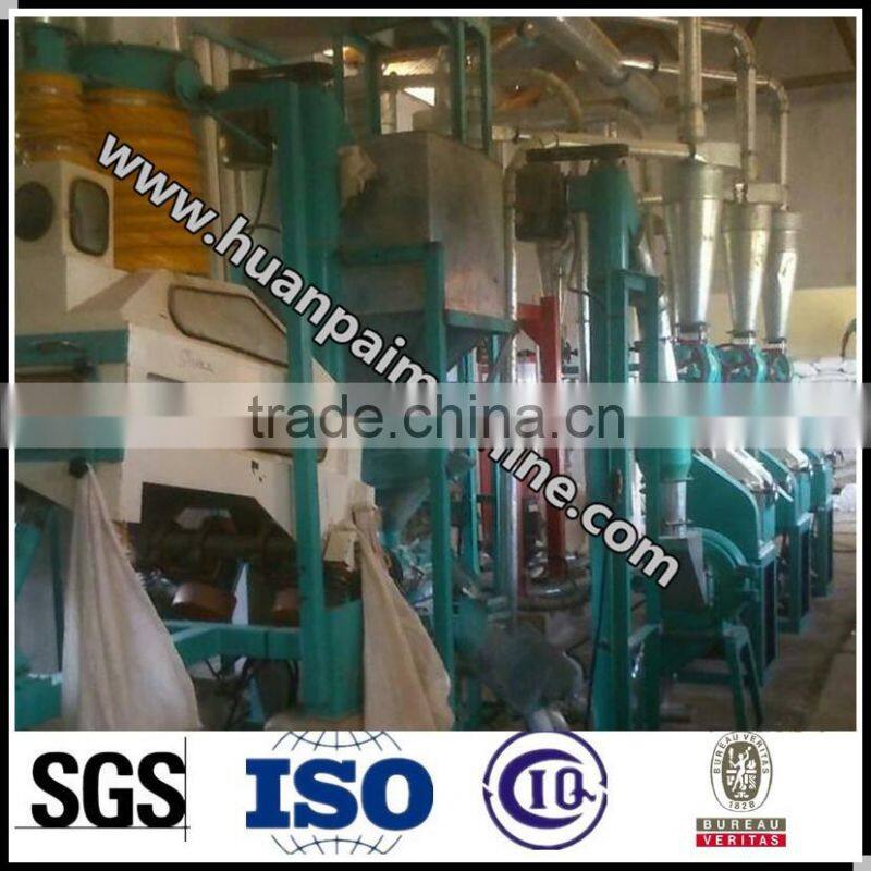 full automatic 10ton mini wheat flour mill machine