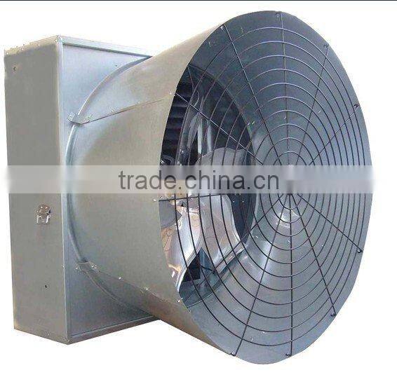 Strong cone exhaust fan with energy-saving motor