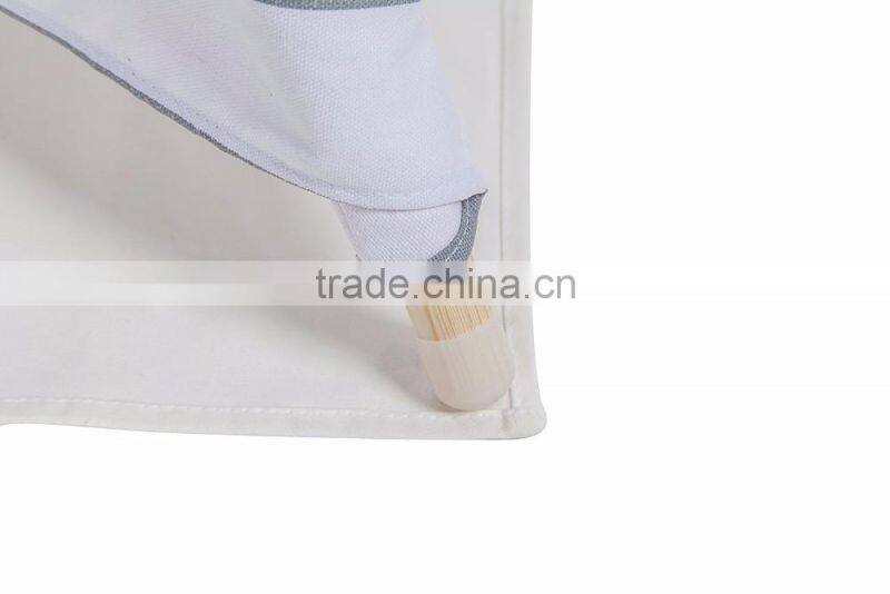 Kids Teepee Portable Play Tent Canvas Playhouse Striping