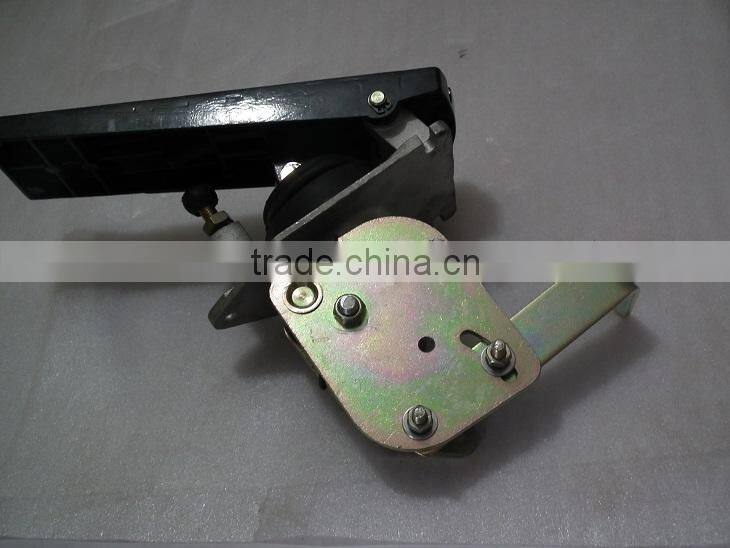 mechanical foot pedal for loader
