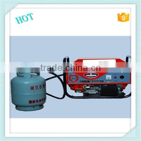 2015 Hot Sale 3800 3kw 165cc LPG Gasoline Generator