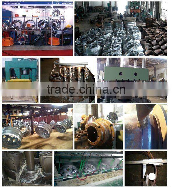 high quality black steel wheel