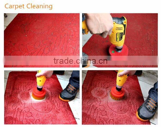 Drill Brush Heavy Duty Cleaning Brush with Stiff Bristles by Drillbrush