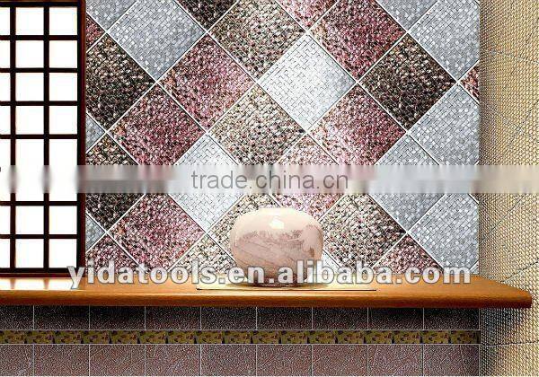 Shiny Laverder Mosaic Ceramic Tiles