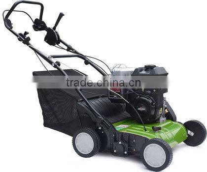 2-in-1 Gasoline Reel Mower and Lawn Scarifier / Lawn Dethatcher / Power Raker