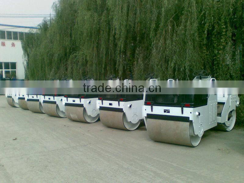 Easy to operate double drum vibratory roller QLNC4B widely used in China in low price for sale